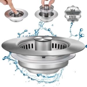 Anti-Clogging Kitchen Drain Filter