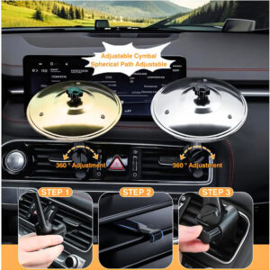 Mini Drum Cymbal for Car Vent