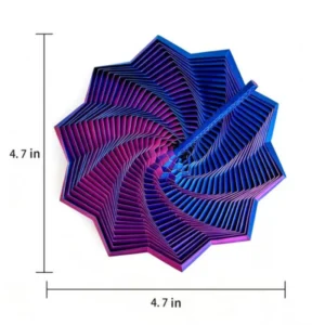 3D Printed Fractal Fidget Toy