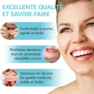 Ensemble Complet de Dentiers en Silicone - Image 3