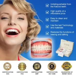 Advanced Customized Full Denture Set - Image 2