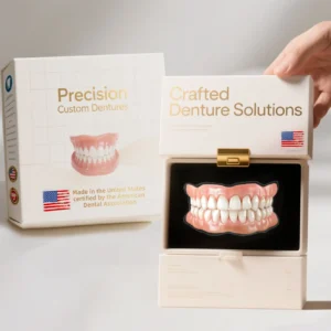 🦷Advanced Customized Full Denture Set🦷