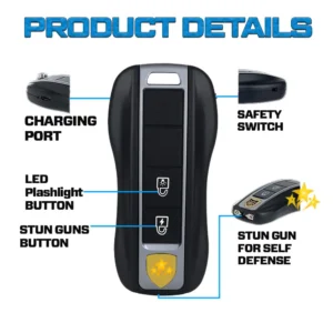 Stun Flashlight Car Key - Image 3