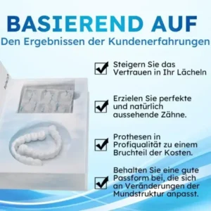 Formbare Zahnprothesen und spezielle Reinigungstabletten - Image 2