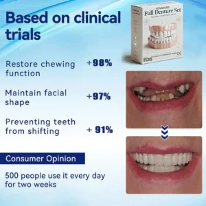 🦷Advanced Customized Full Denture Set🦷 -👨‍⚕️Mayo Clinic Certification🔥(Limited Time Discount Last 30 Minutes)🎁🎁 - Image 14