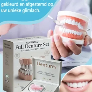 Geavanceerde op maat gemaakte volledige protheseset - Image 3