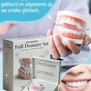 Geavanceerde op maat gemaakte volledige protheseset🌸 - Image 3