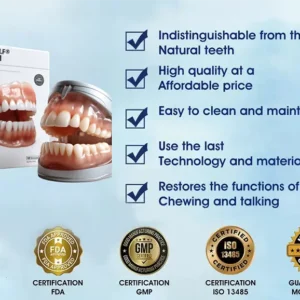 Premium Customized Full Denture Set🦷 - Image 10