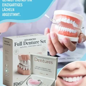 🦷 Fortgeschrittenes, maßgeschneidertes Vollprothesen-Set 🦷 (⏰ Limitierter Rabatt, nur noch 30 Minuten verfügbar ⏰) - Image 4