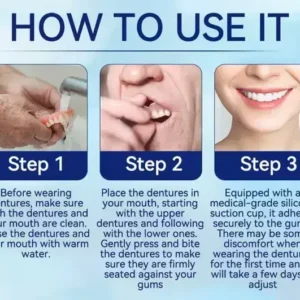Adhesive teeth (upper and lower) - Image 4