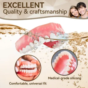 🐱‍🐉💦- 𝐏𝐫𝐞𝐦𝐢𝐮𝐦 𝐃𝐞𝐧𝐭𝐮𝐫𝐞- (✨Suitable for all mouth shapes, custom-made dentures for a perfect fit✨） - Image 10