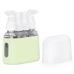 Mini Shampoo Dispenser Portable Travel Bottle Set - Image 9