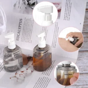 Mini Shampoo Dispenser Portable Travel Bottle Set - Image 3