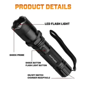 💥 2025 Flash Sale OFF ️🔦 VoltGuard X95 Tactical Stun Flashlight ⚡ Light in Dark, Power in Danger - Image 3