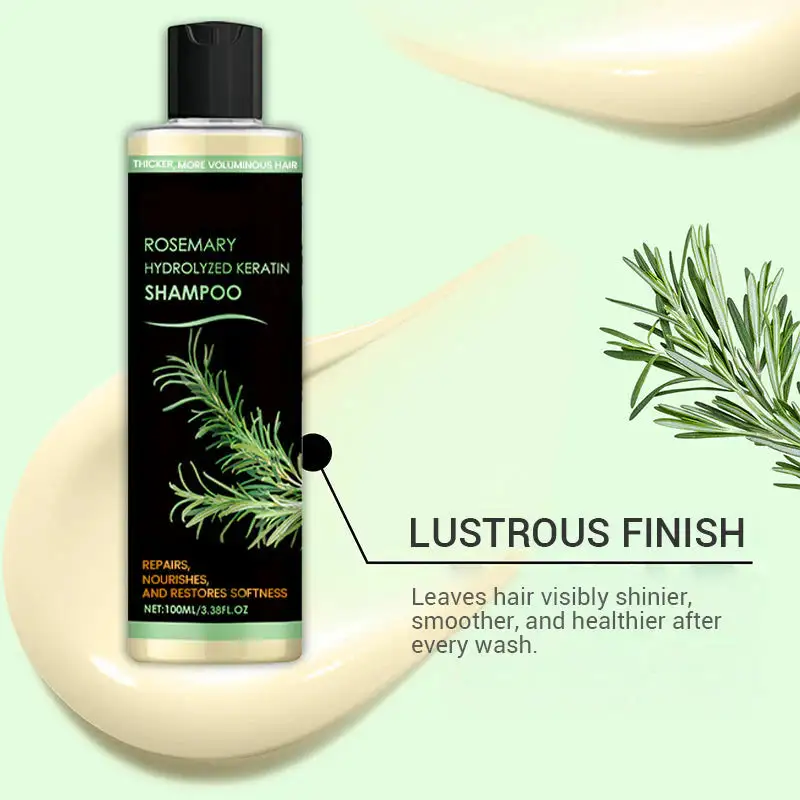 Rosemary Hydrolyzed Keratin Shampoo - Image 16