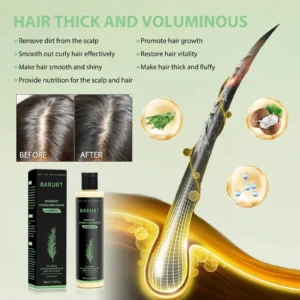 Rosemary Hydrolyzed Keratin Shampoo - Image 10