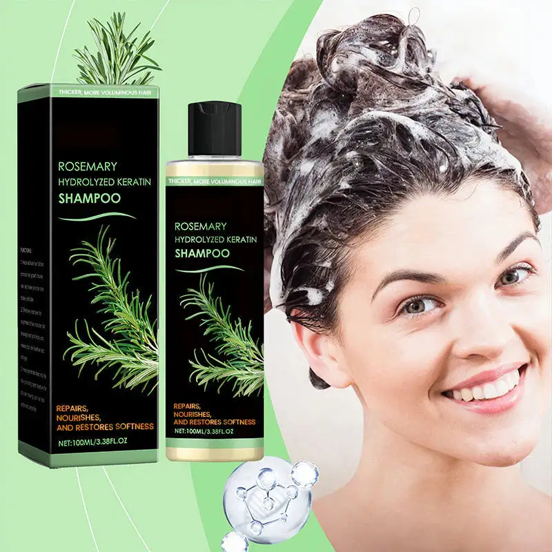 Rosemary Hydrolyzed Keratin Shampoo - Image 6