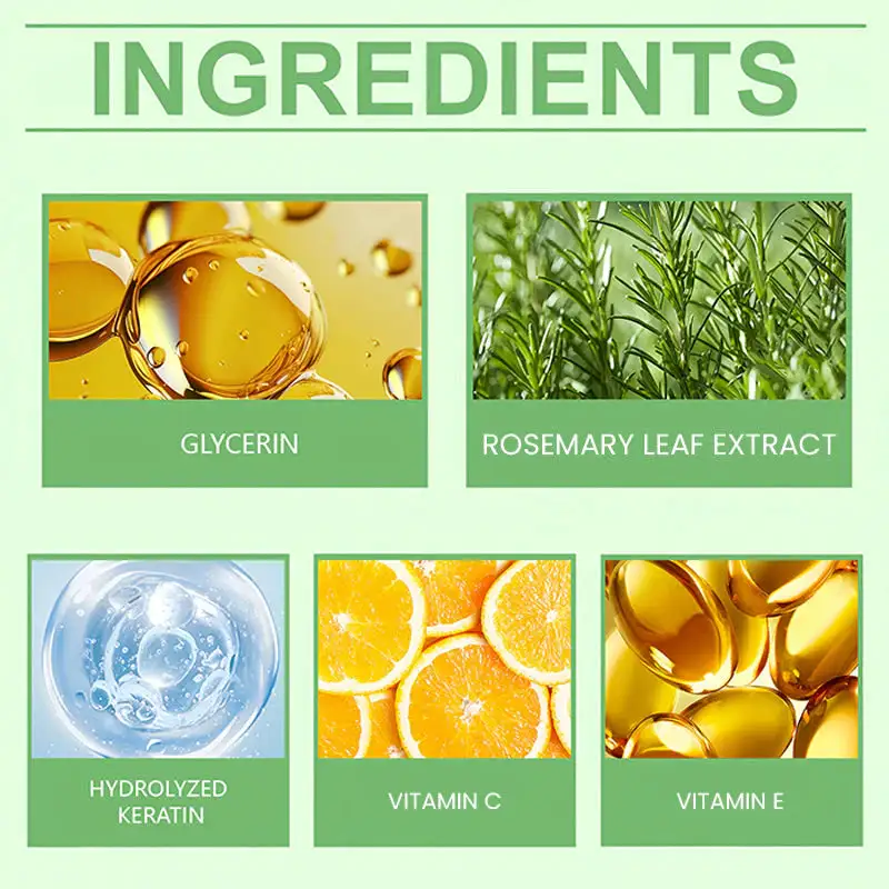 Rosemary Hydrolyzed Keratin Shampoo - Image 11