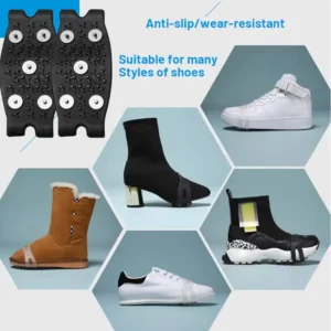 Titanium steel nail elastic shoe cover - Image 5