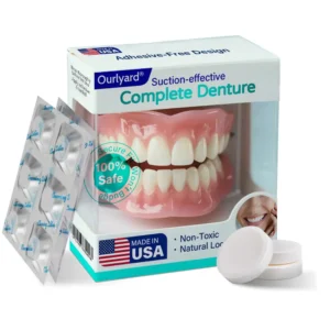 Suction-fit Complete Denture