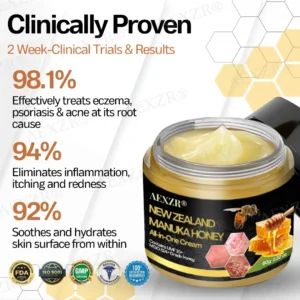 New Zealand Manuka Honey All-in-One Cream - Image 3