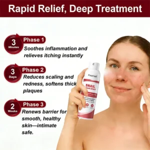 Feariad Snail Repair Spray for Itchy, Flaky Psoriasis Skin - Image 3