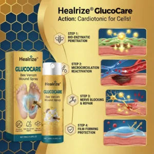 GlucoCare Bee Venom Diabetic Wound Spray - Image 3
