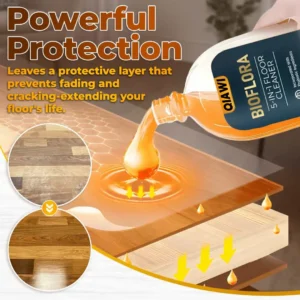 QIAWI 5-in-1 Floor Cleaner - Fast-Drying, Antibacterial, and Eco-Friendly Solution - Image 2