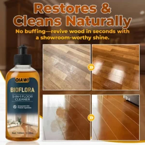 QIAWI 5-in-1 Floor Cleaner - Fast-Drying, Antibacterial, and Eco-Friendly Solution - Image 3