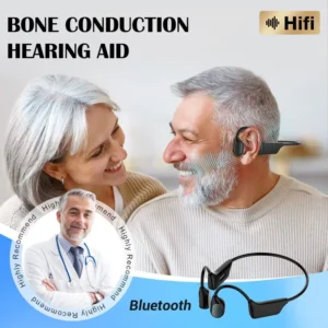 Bone Conduction Smart Hearing Aid Bluetooth Earphones - Image 2