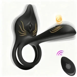 Enchanted Girl Luxe Smart Vibrating Ring – App-Controlled Pleasure for Couples 💫 - Image 10
