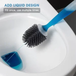 Refillable Silicone Toilet Brush
