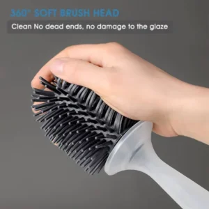 Refillable Silicone Toilet Brush - Image 3