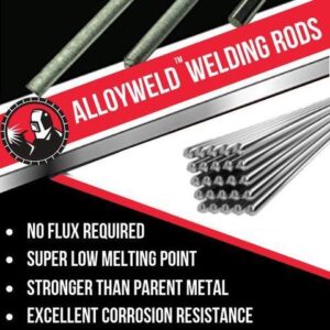 EASY MELT WELDING RODS—NO NEED WELD POWDER