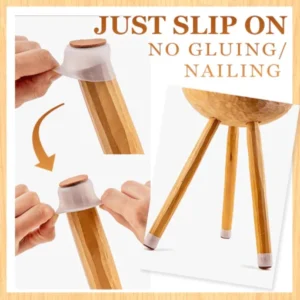 Chair & Table Legs Felt Protective Covers (Set of 8) - Image 7