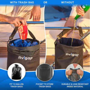 Ant Proof Trash Can for Boat - Image 3