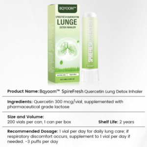 SpireFresh Quercetin Lung Detox Inhaler - Image 3