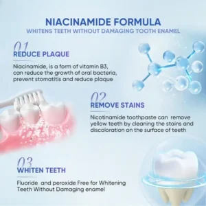 🏆【Max】 Nicotinamide Toothpaste【💎New upgrade Powerful type 10% concentration of Nicotinamide】 - Image 7