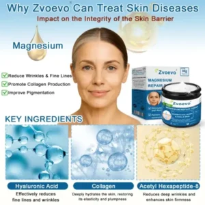 ✅Official Store: Magnesium Skin Repair Cream (Smooths Wrinkles, Firms Skin and Fades Stretch Marks) - Image 2