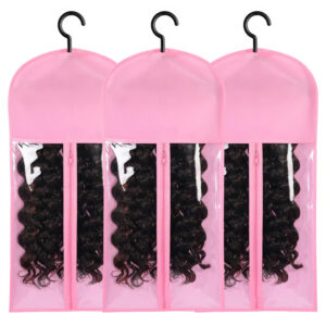 Wig Storage Bag with Hanger - Image 2