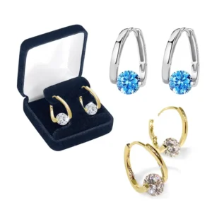 💎 Boucles d'oreilles magnétiques Lymphvity au germanium