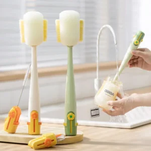 5-in-1 Baby Bottle Cleaning Brush Set - Image 2