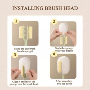 5-in-1 Baby Bottle Cleaning Brush Set - Image 4