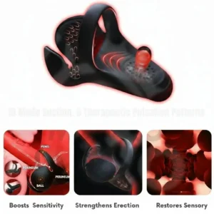 Vibrating electric male masturbation lock ring charging - Image 10