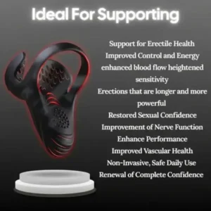 Vibrating electric male masturbation lock ring charging