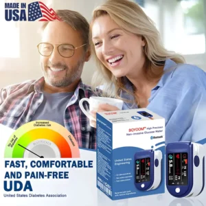 High Precision Non-Invasive Blood Glucose Meter👨‍⚕️ is clinically certified to be & 99.9% accurate