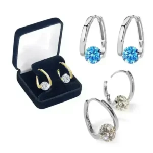 Alternative view of 💎 Boucles d’oreilles magnétiques Lymphvity au germanium