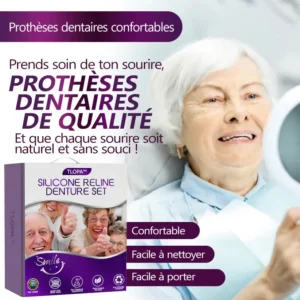 ✅Boutique officielle | Kit de prothèses dentaires en silicone 🧑🏼‍⚕️Recommandé par l'Association dentaire française (ADF) 👑👑 - Image 4
