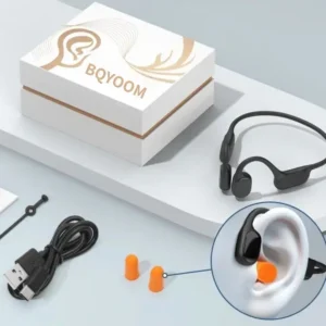Bqyoom X1 Hear the Joy Again — Smart Bone Conduction Hearing Headphones