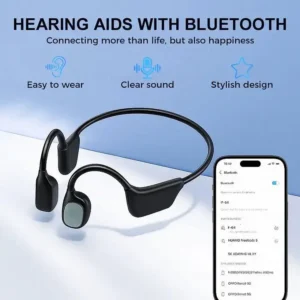 Bqyoom X1 Hear the Joy Again — Smart Bone Conduction Hearing Headphones - Image 3